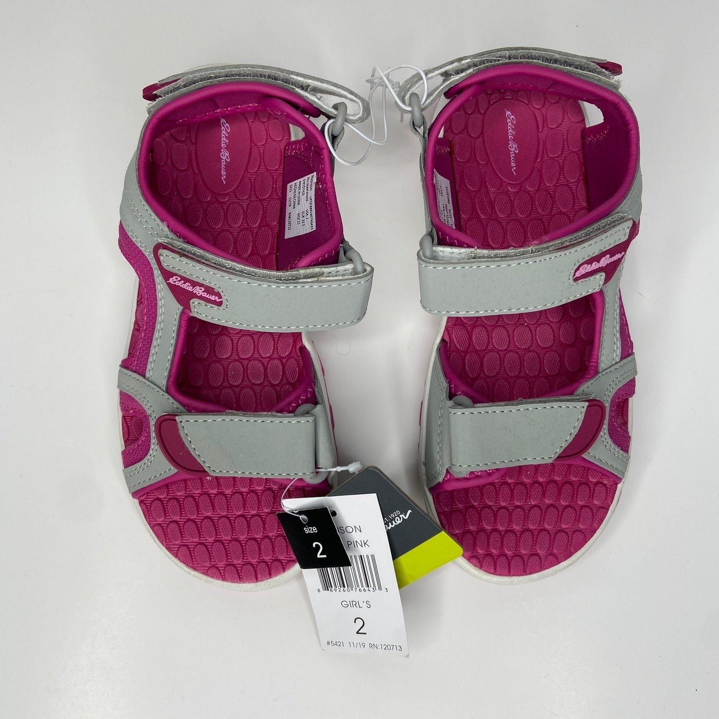 Eddie Bauer Madison Adjustable Sandals - Girls Size 2