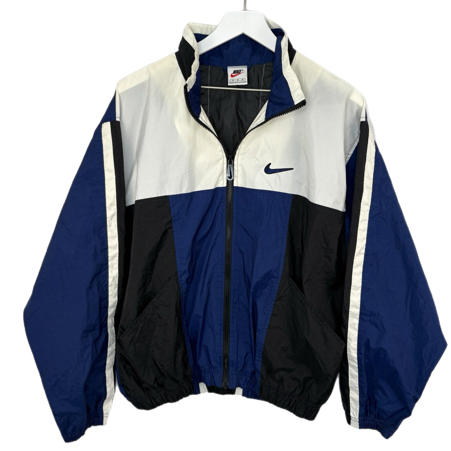 Vintage 90's Nike Nylon Zip Up Wind Breaker - Men's Size M