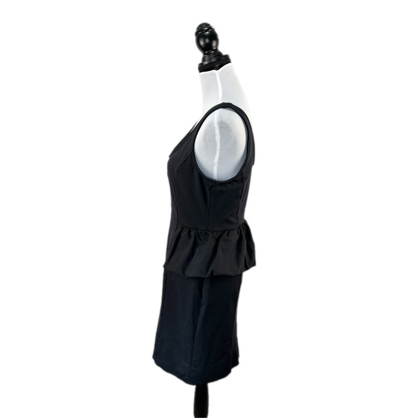 Marc by Marc Jacobs Short Black Peplum Sleeveless Sheath Dress - Women's Size M