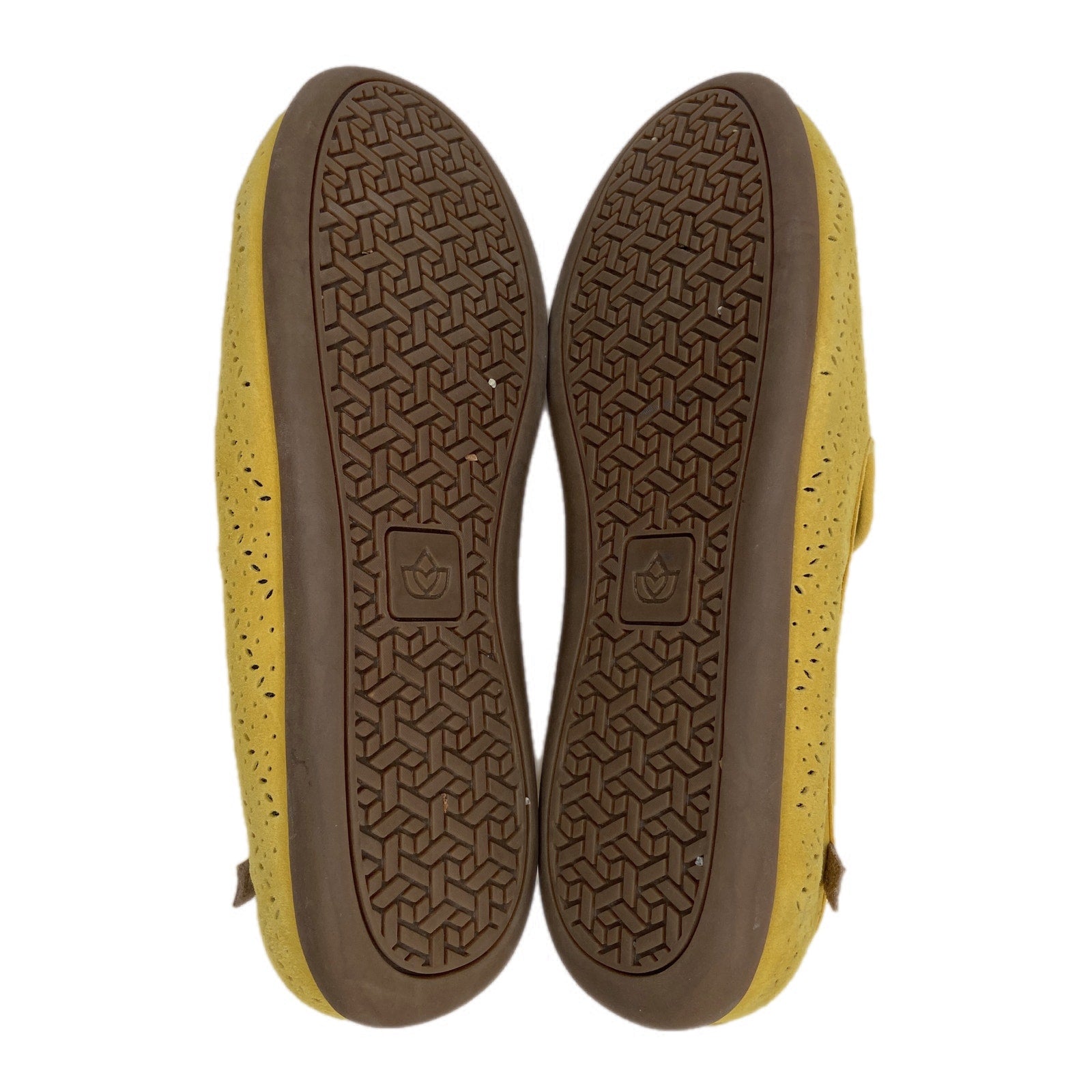 Spenco Yellow Flex Align Flat Loafers - Women's Size 10B