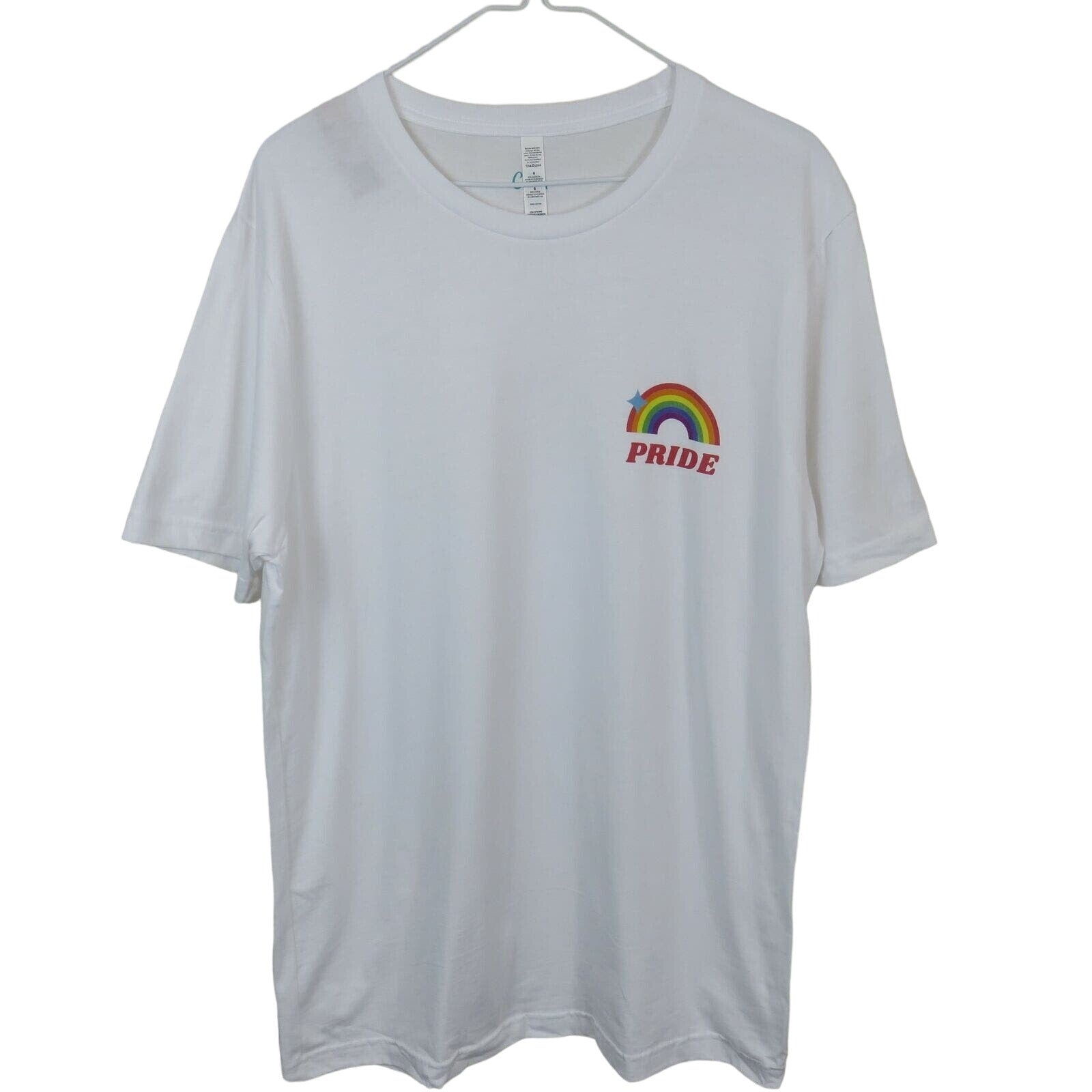 Rainbow Pride T Shirt - Unisex Large