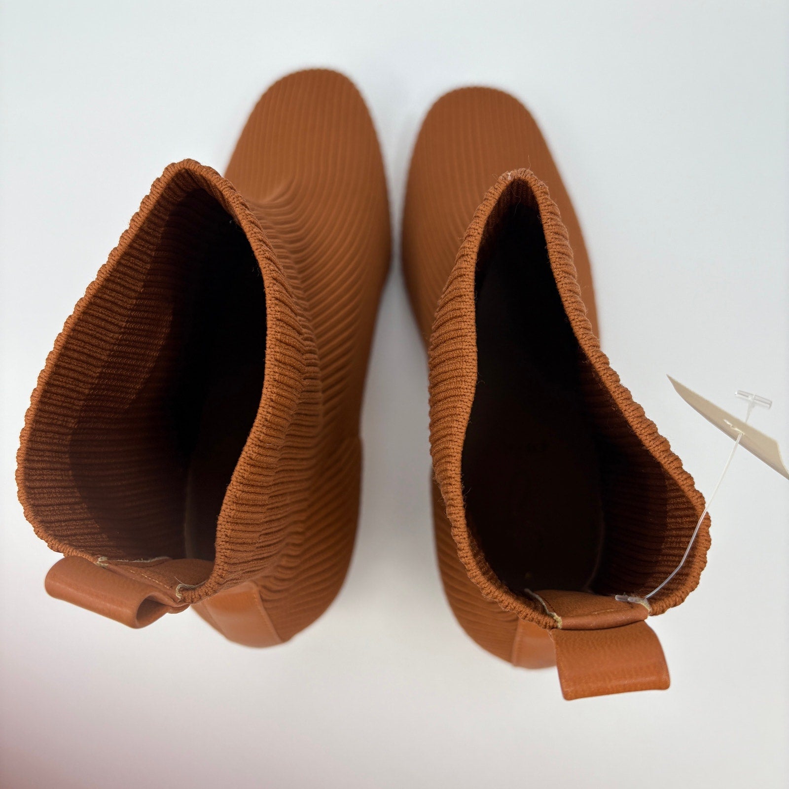 Joie Neely Knit Ankle Boot in Chestnut - Women's Size 10