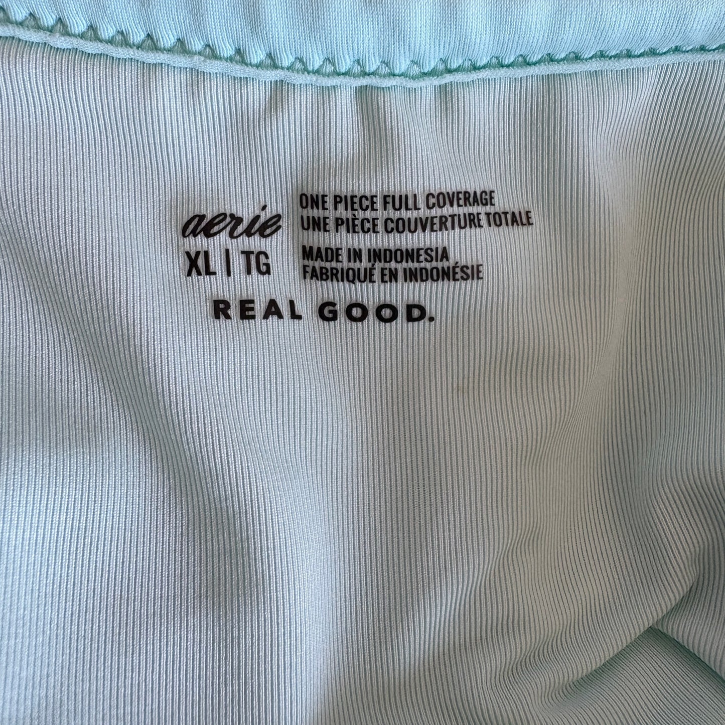 Aerie Mint Green 1 Piece Bathing Suit - Women's Size XL