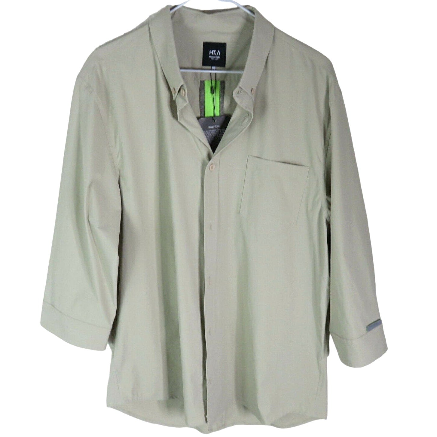 Primal Wear Thelonious 3/4 Sleeve Stretch Button Down Shirt - Men's XL