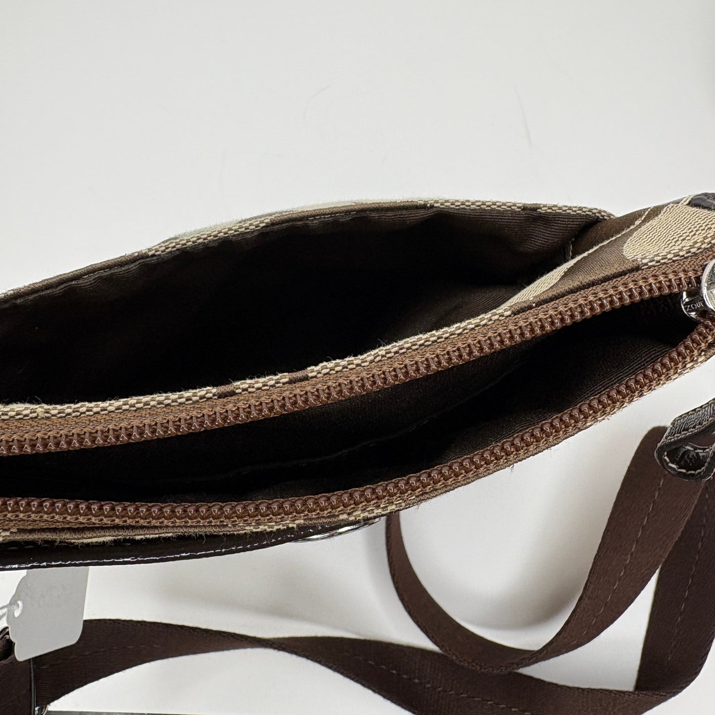 Coach Signature Brown Crossbody Bag