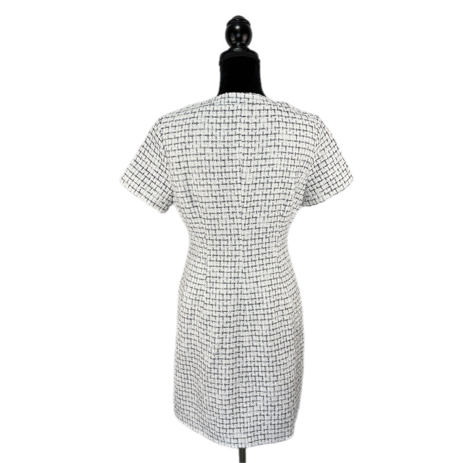 Rachel Zoe Retro Glam Chic Business Wear Tweed Dress - Women's Size 4