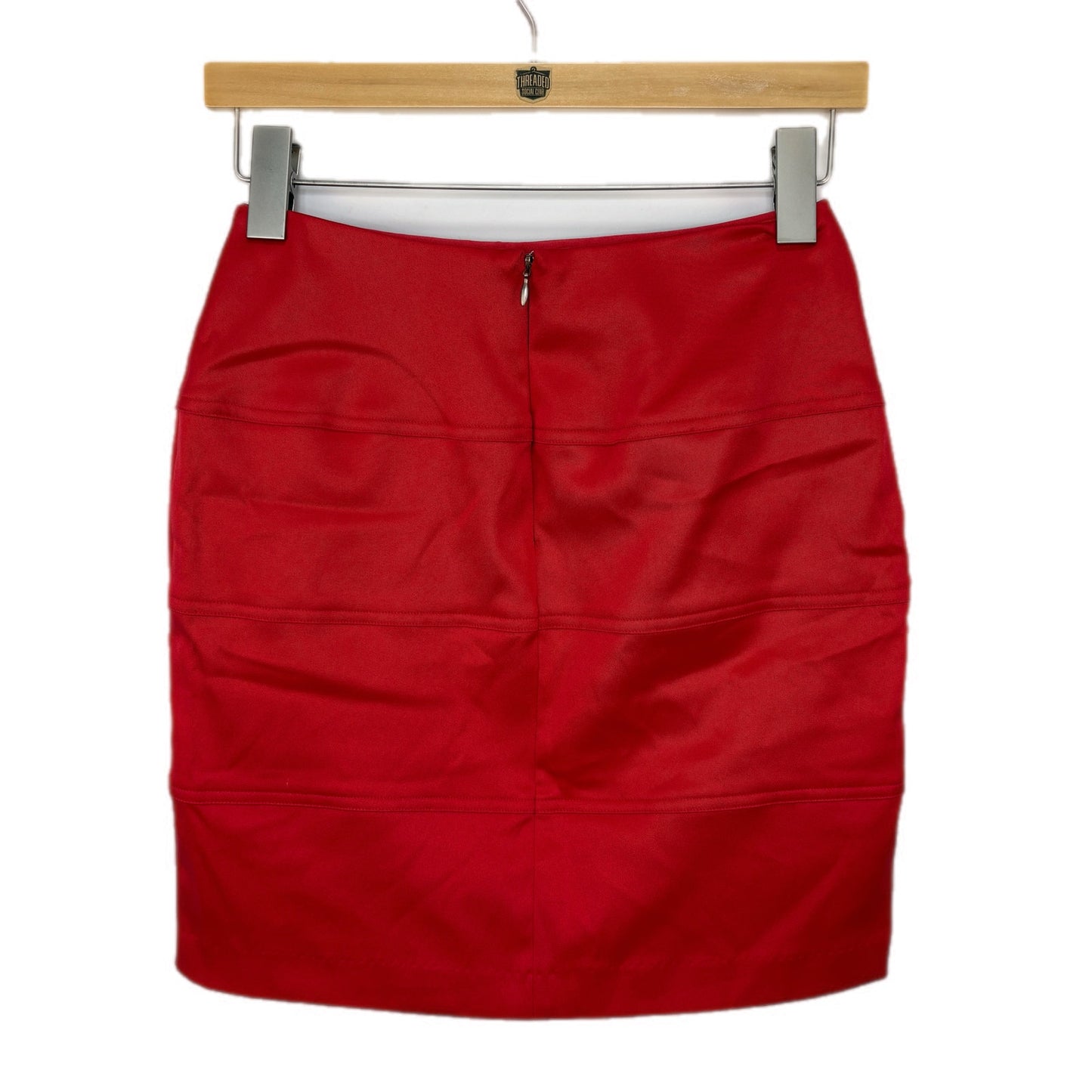 Y2K Corpcore Red Sleeveless Vest Skirt Suit - Women's Size 4