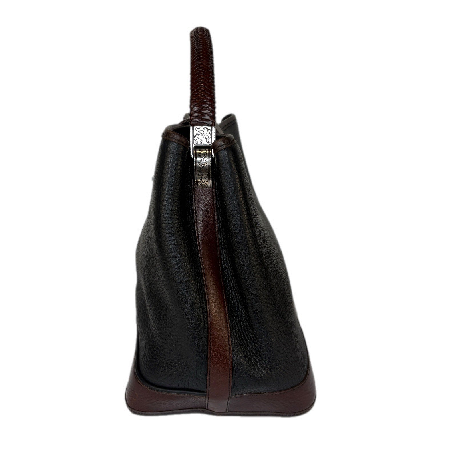 Vintage Brighton Leather Bucket Bag