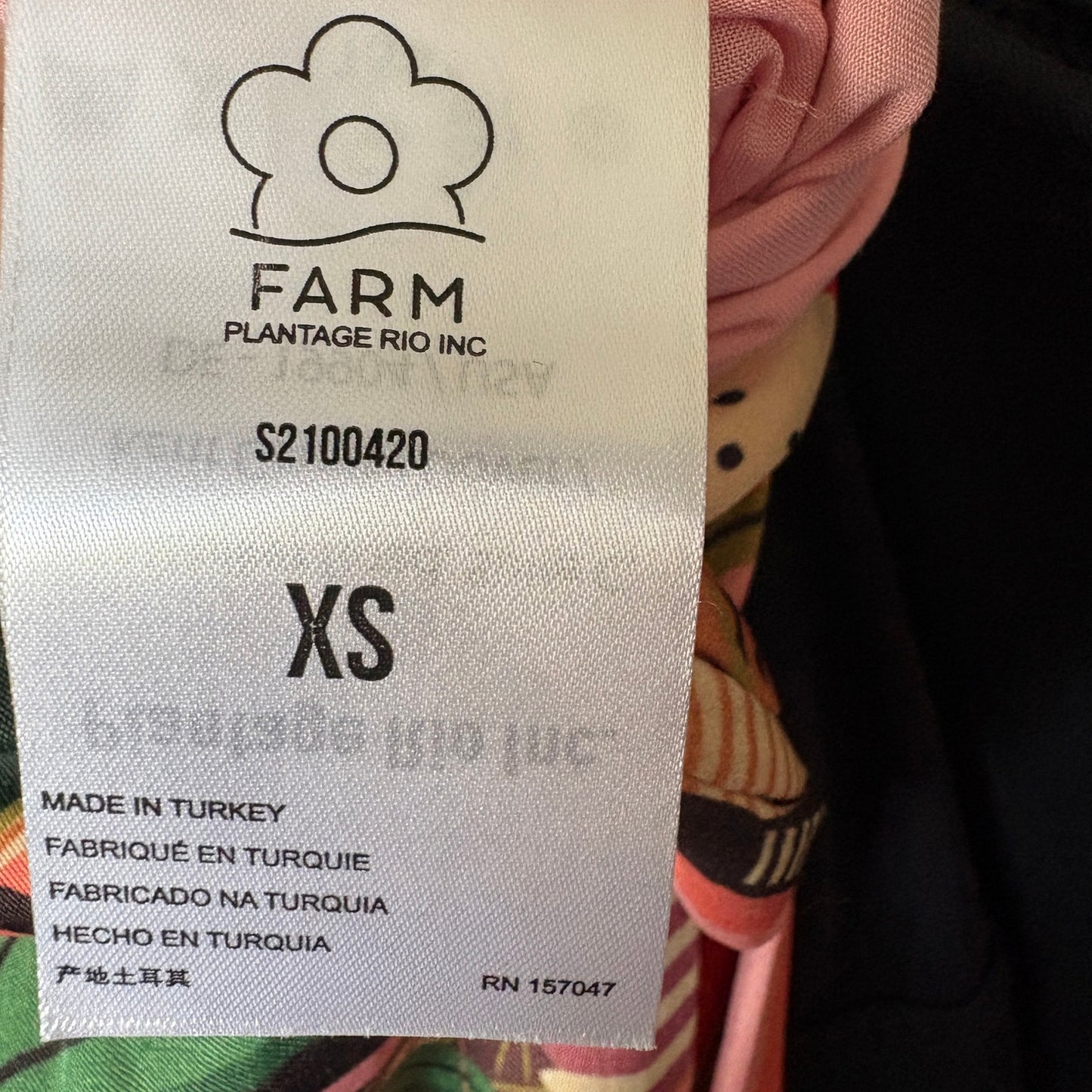 Farm Rio Mystic City Wrap Split Leg Jumpsuit - Women's Size XS