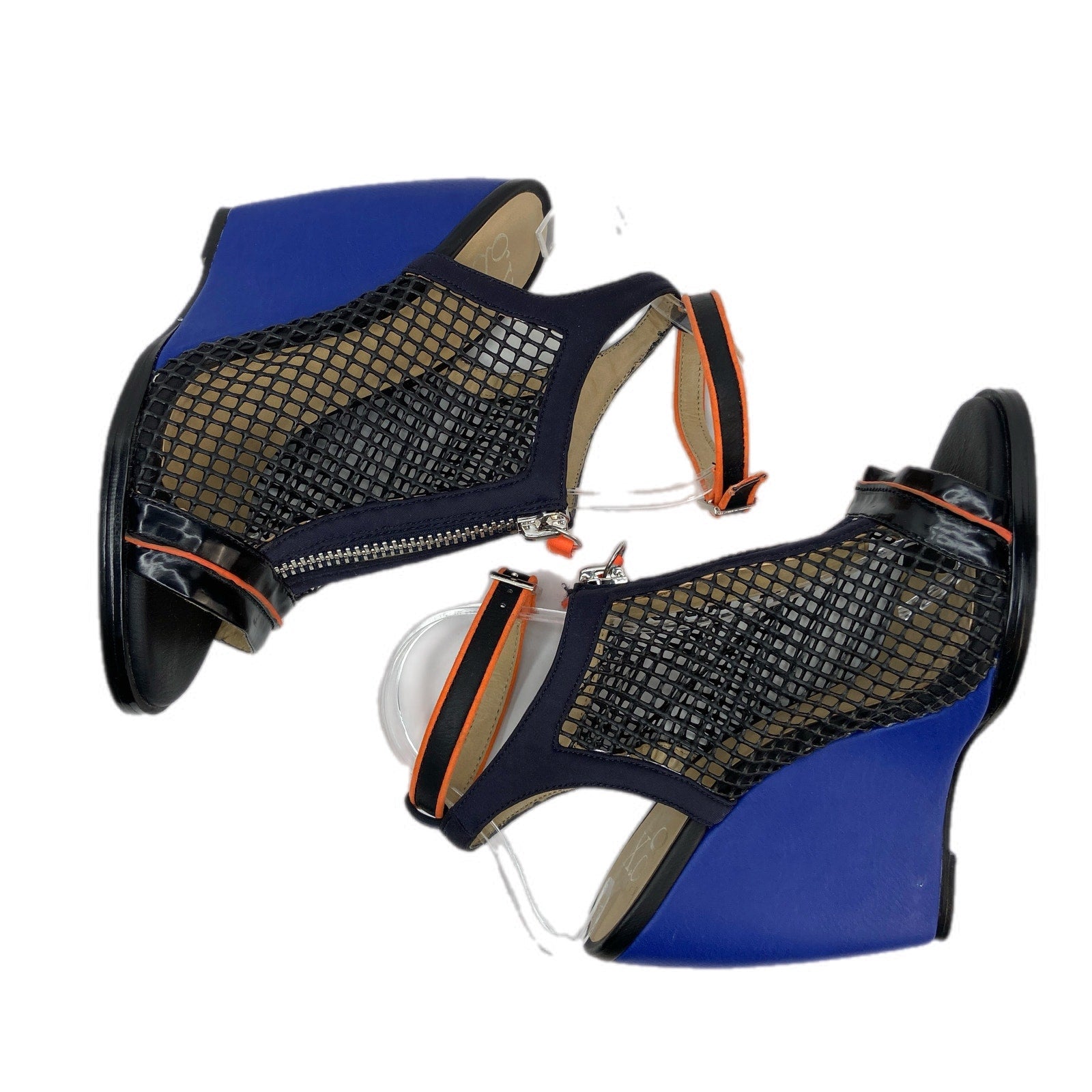GX Gwen Stefani Mesh Zip Wedge Shoes - Women's Size 8.5