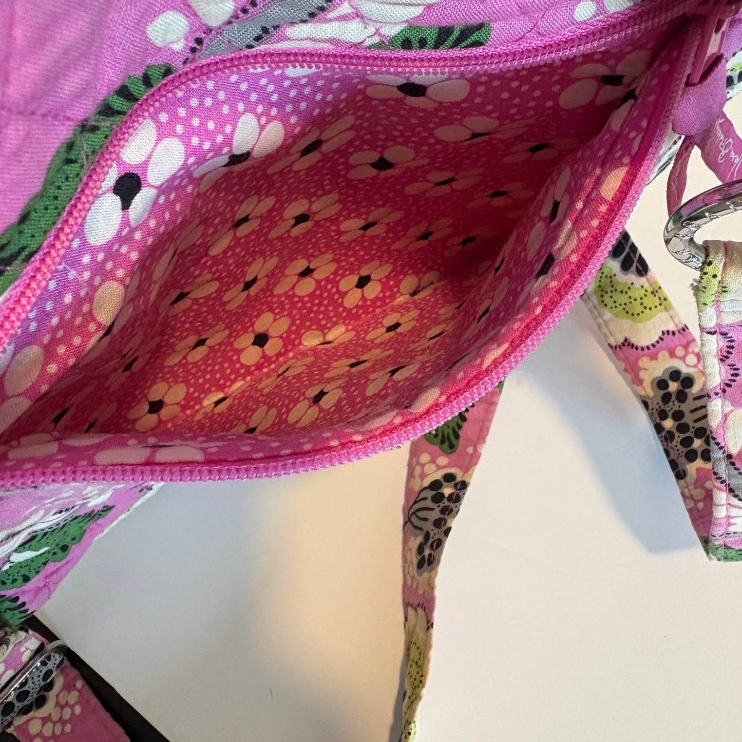 Vera Bradley Priscilla Pink Crossbody Purse