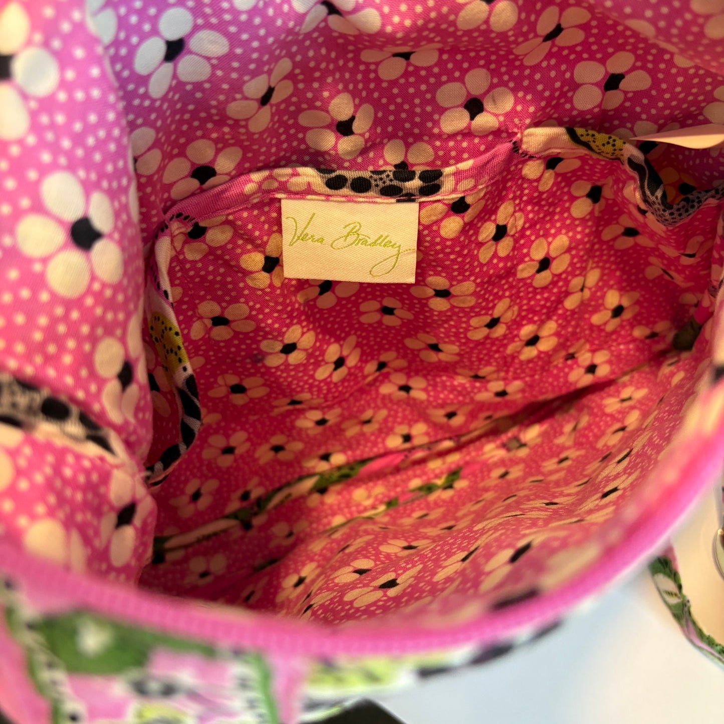 Vera Bradley Priscilla Pink Crossbody Purse