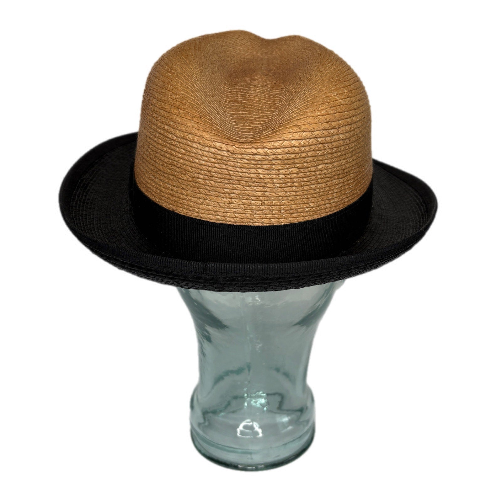 Stetson Staycation Two-Tone Straw Fedora | Men's Summer Hat | Threaded Social Club