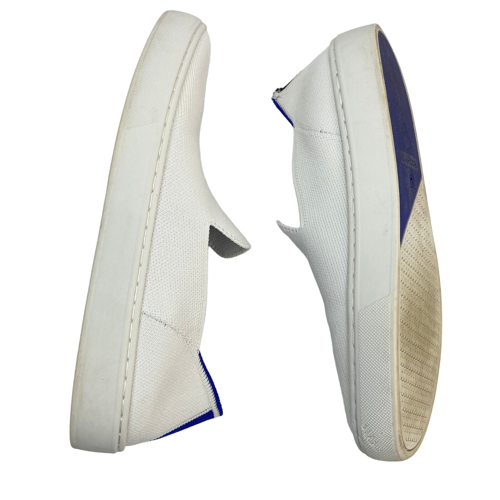 Rothy's The Original White Slip On Sneakers - Women's Size 7.5