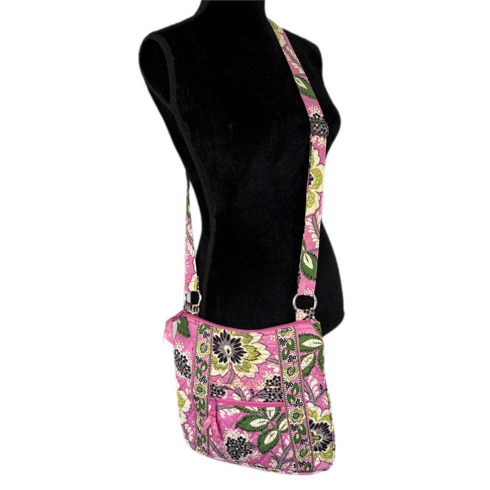 Vera Bradley Priscilla Pink Crossbody Purse
