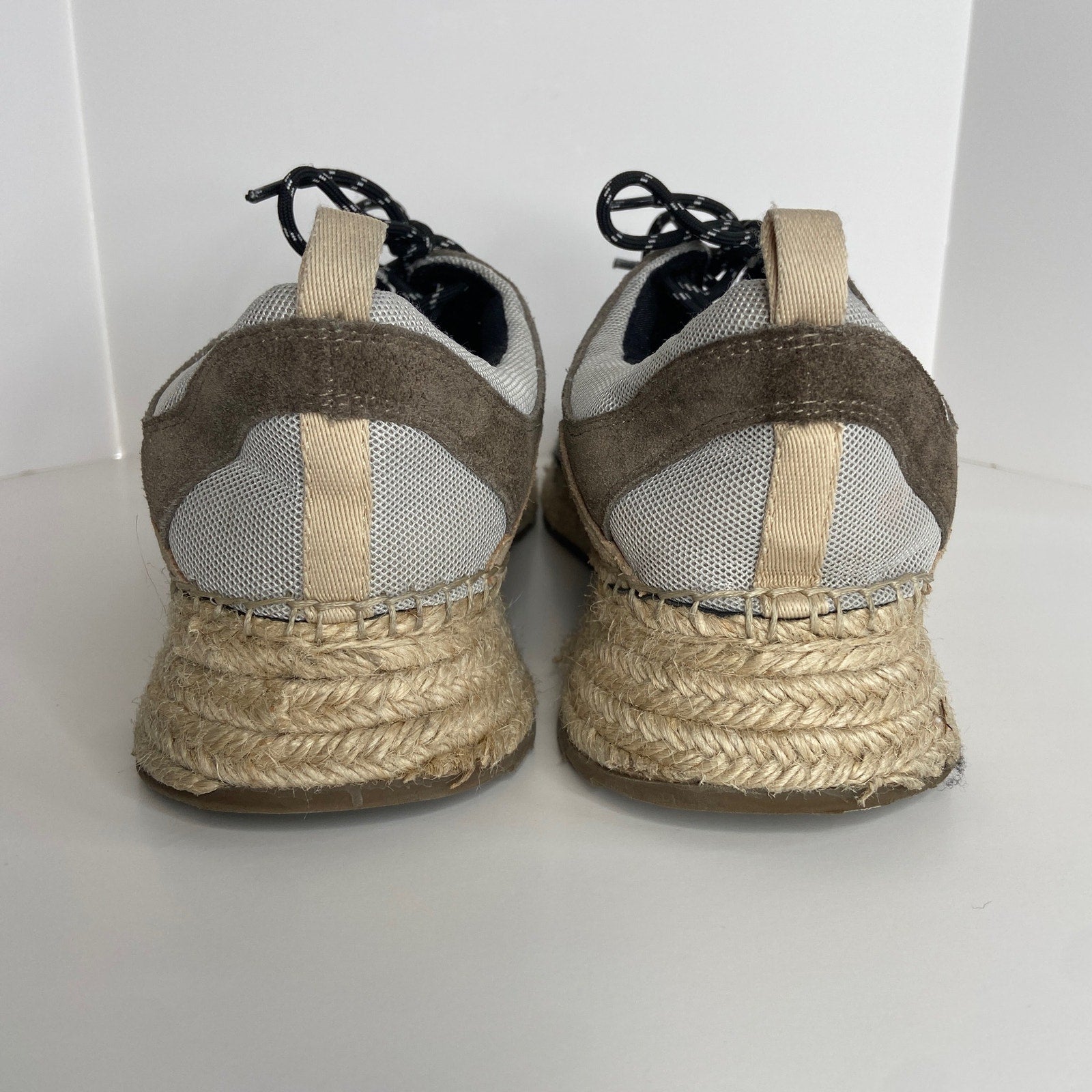 Marc Fisher Silver Toe Espadrilles Sneakers - Women's Size 9.5