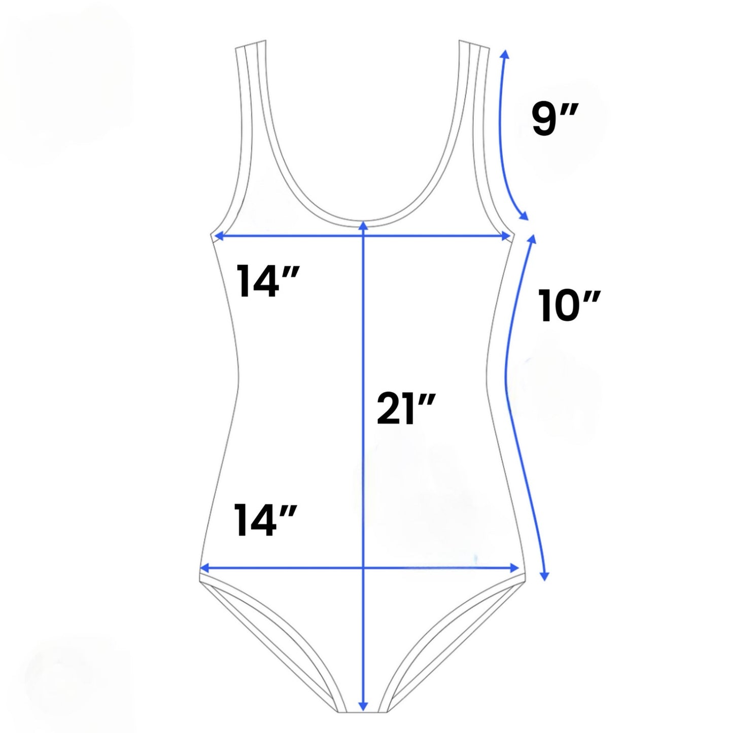 American Vintage 90's Nautica Navy Blue One Piece Bathing Suit - Women's Size 10