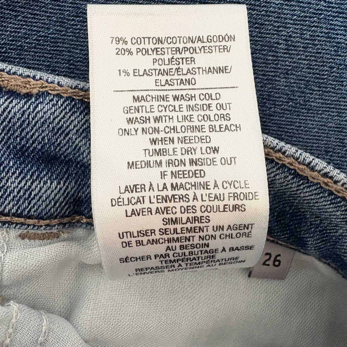 Joe's Panama Cuffed High Waist Wide Leg Ankle Jeans NWT - Women's Size 26
