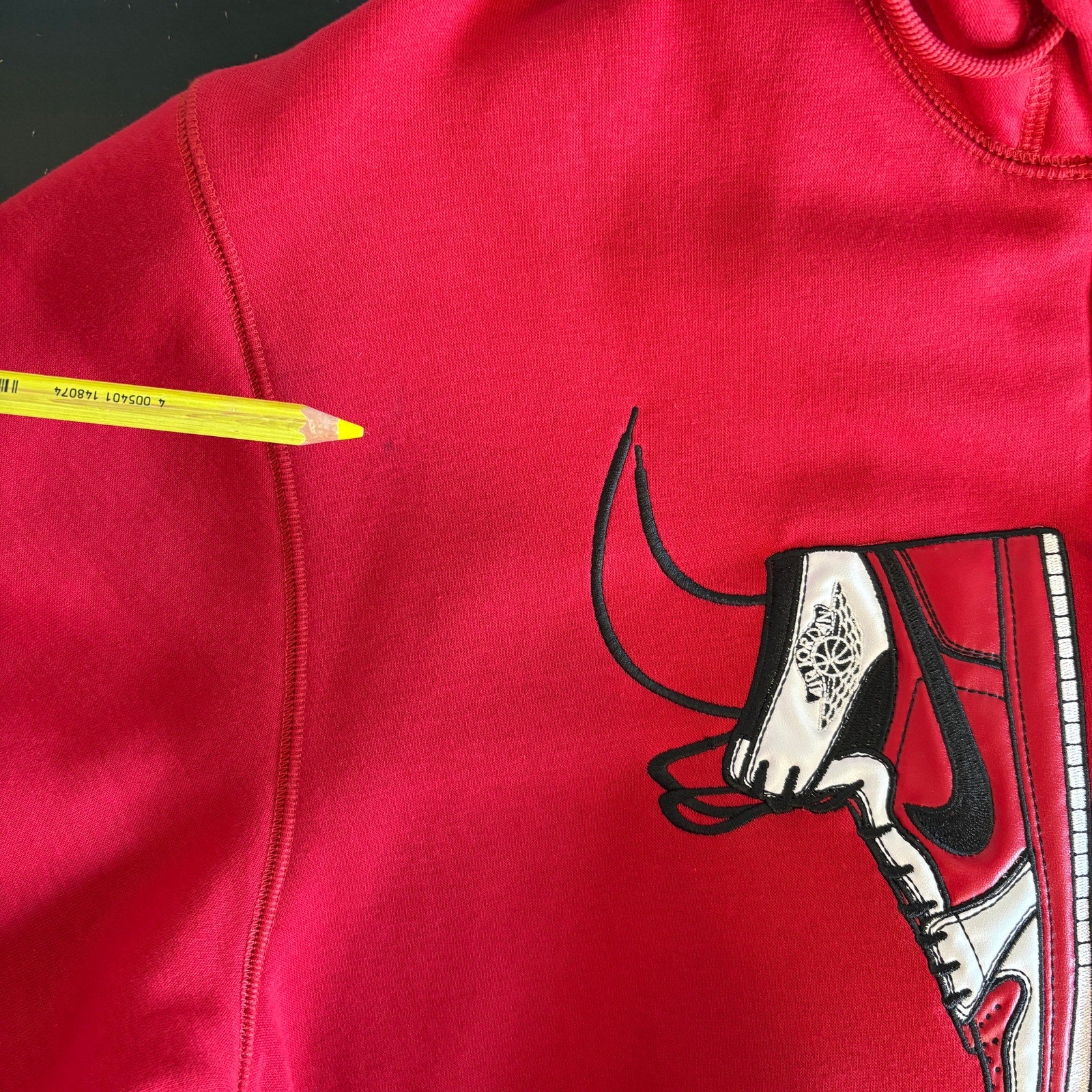 Nike Air Jordan 1 Horns Zip Up Hooded Sweatshirt Rare NWT Size M