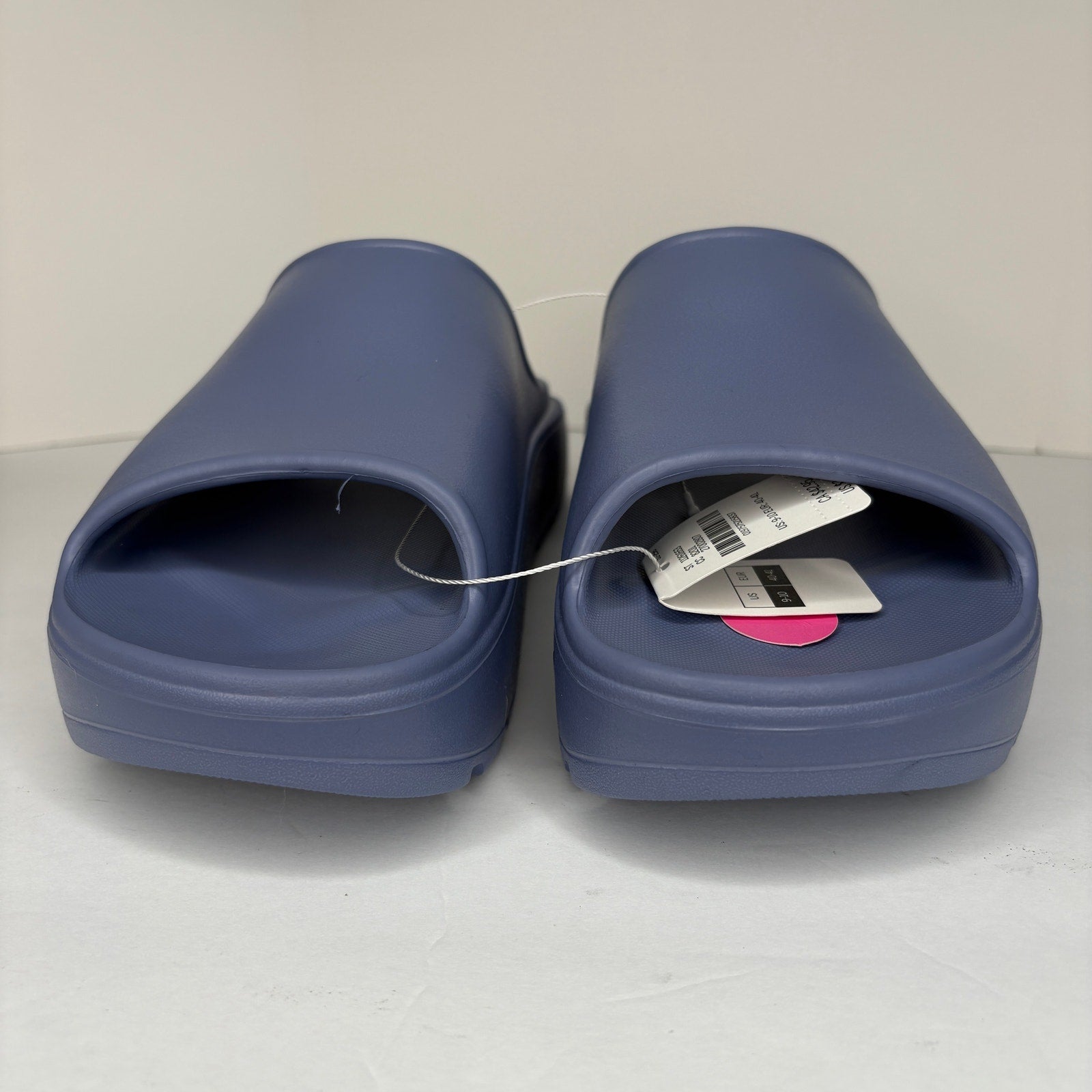 PINK Dusty Iris Platform Slide Sandals NWT - Women's Size L 9/10