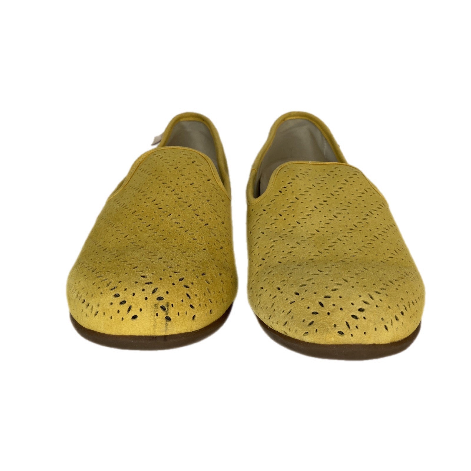 Spenco Yellow Flex Align Flat Loafers - Women's Size 10B
