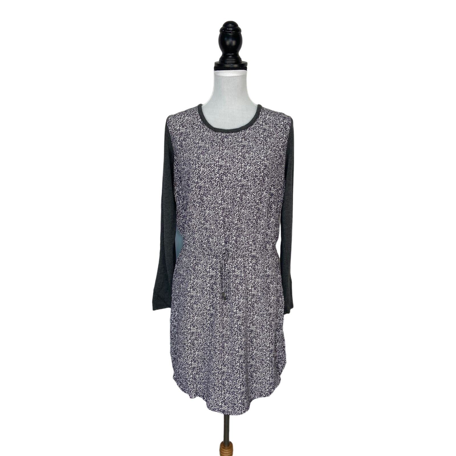 Lou & Grey Tie Waist Shift Dress - Women's Size M Threaded Social Club Lou & Grey Tie Waist Shift Dress - Women's Size M Threaded Social Club