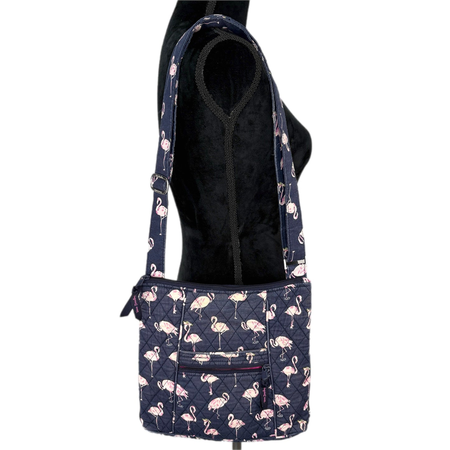 Vera Bradley Flamingo Fiesta Print Hipster Crossbody