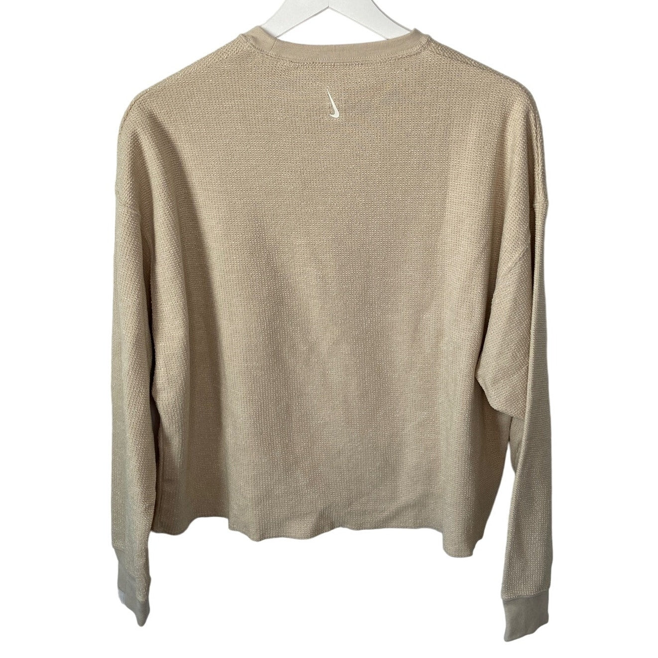 Nike Yoga Oversized Crop Long Sleeve Shirt NWT- Women's Size M