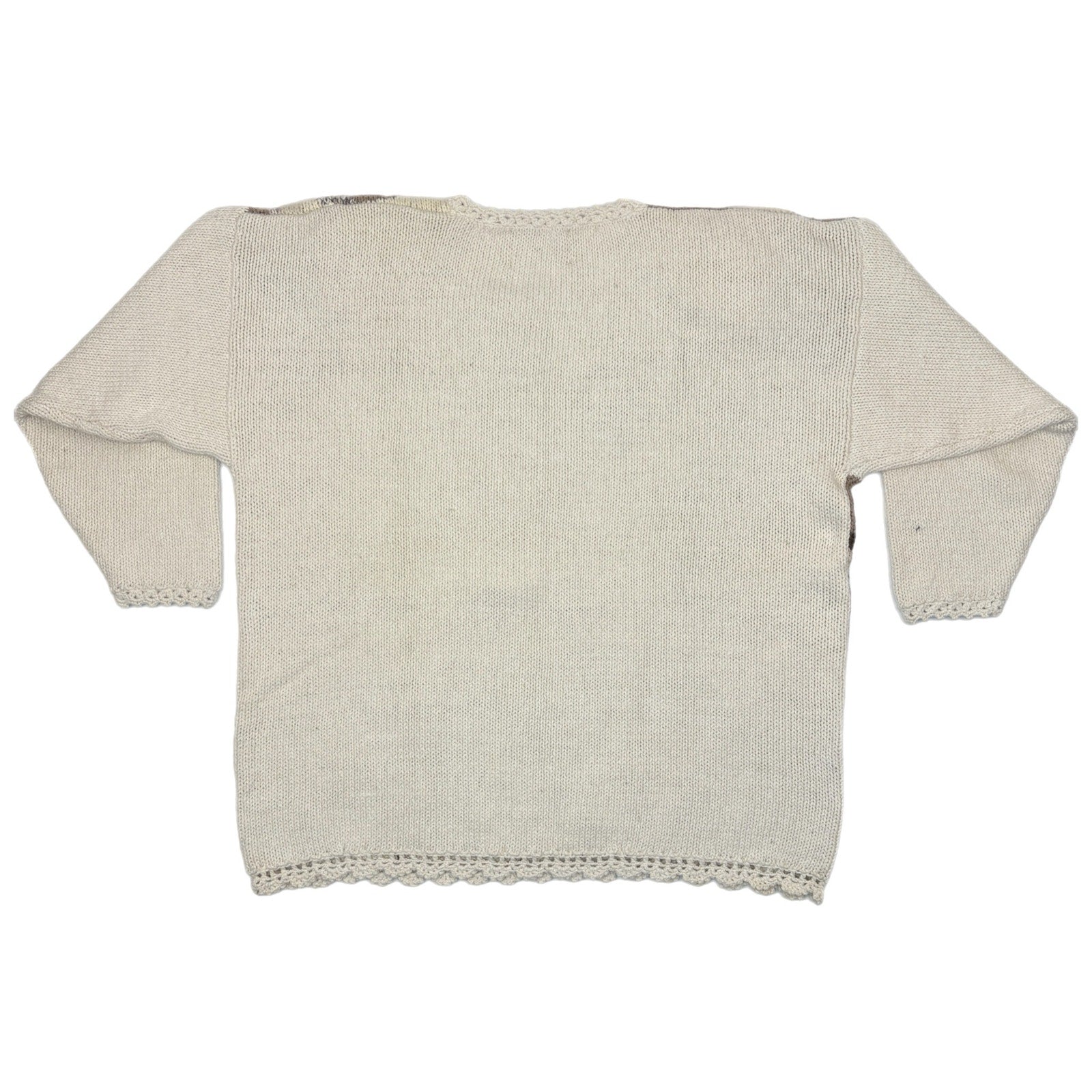 Heirloom Collectibles Patterned Knit Grandma Sweater - Women's Size L