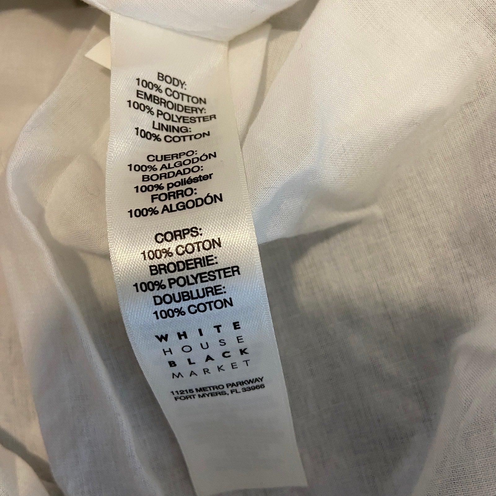 Sleeveless Navy Blue White Patterned Tiered Dress - Women's Size 2