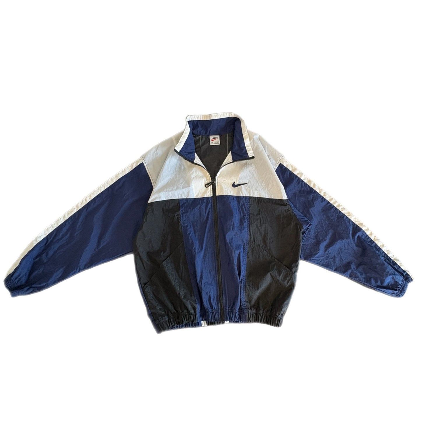 Vintage 90's Nike Nylon Zip Up Wind Breaker - Men's Size M