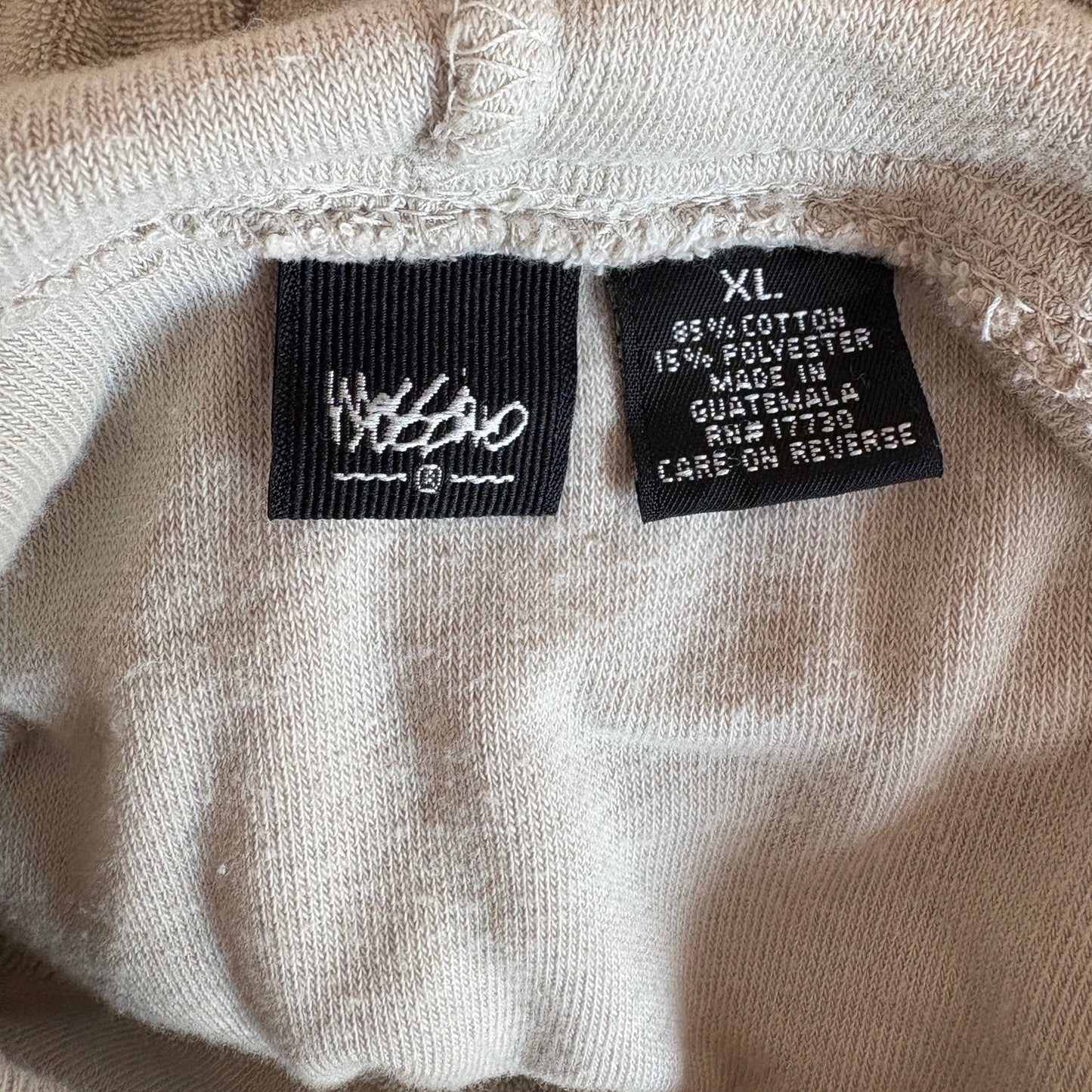 Y2K Tan Velour Zip Up Hoodie - Women's Size XL