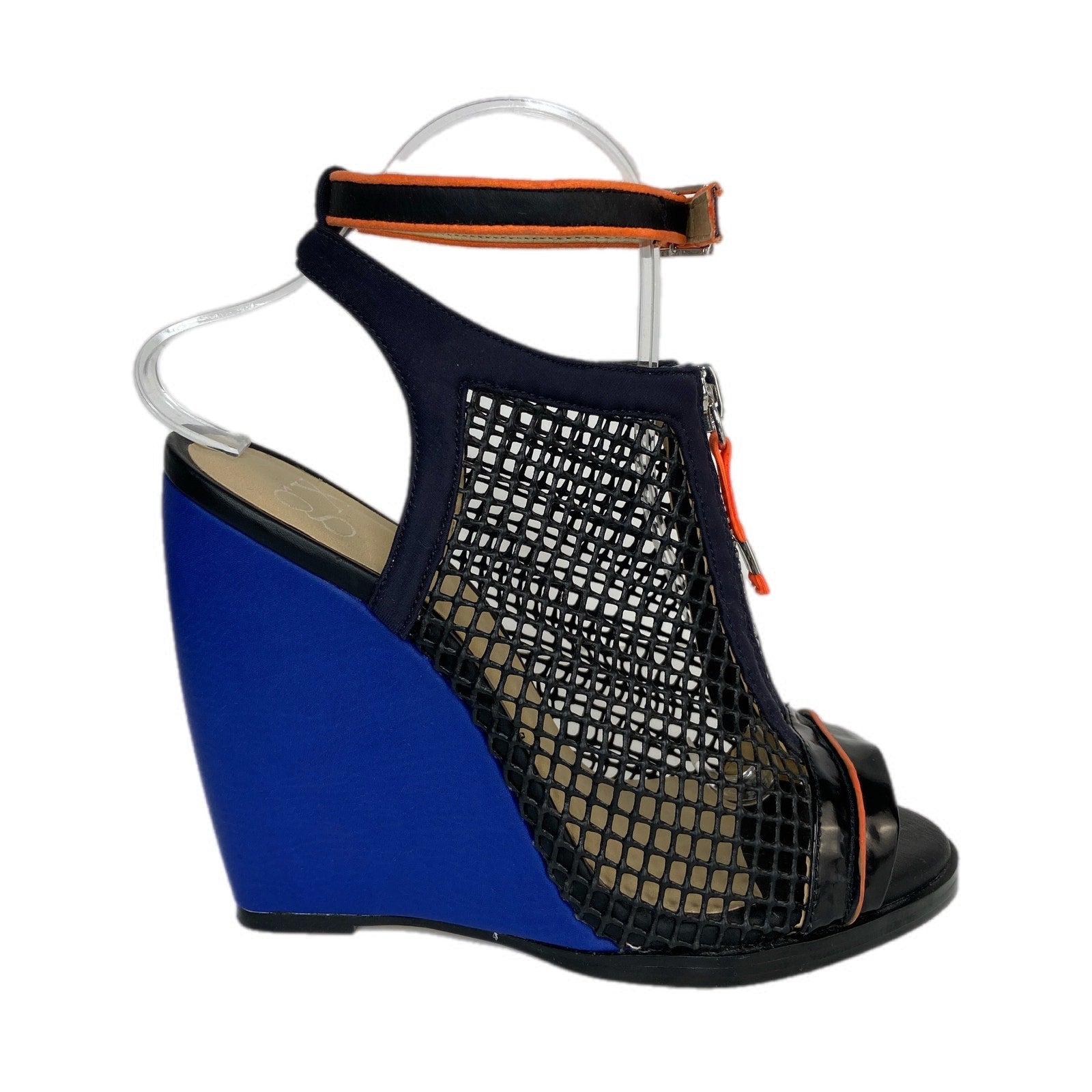 GX Gwen Stefani Mesh Zip Wedge Shoes - Women's Size 8.5