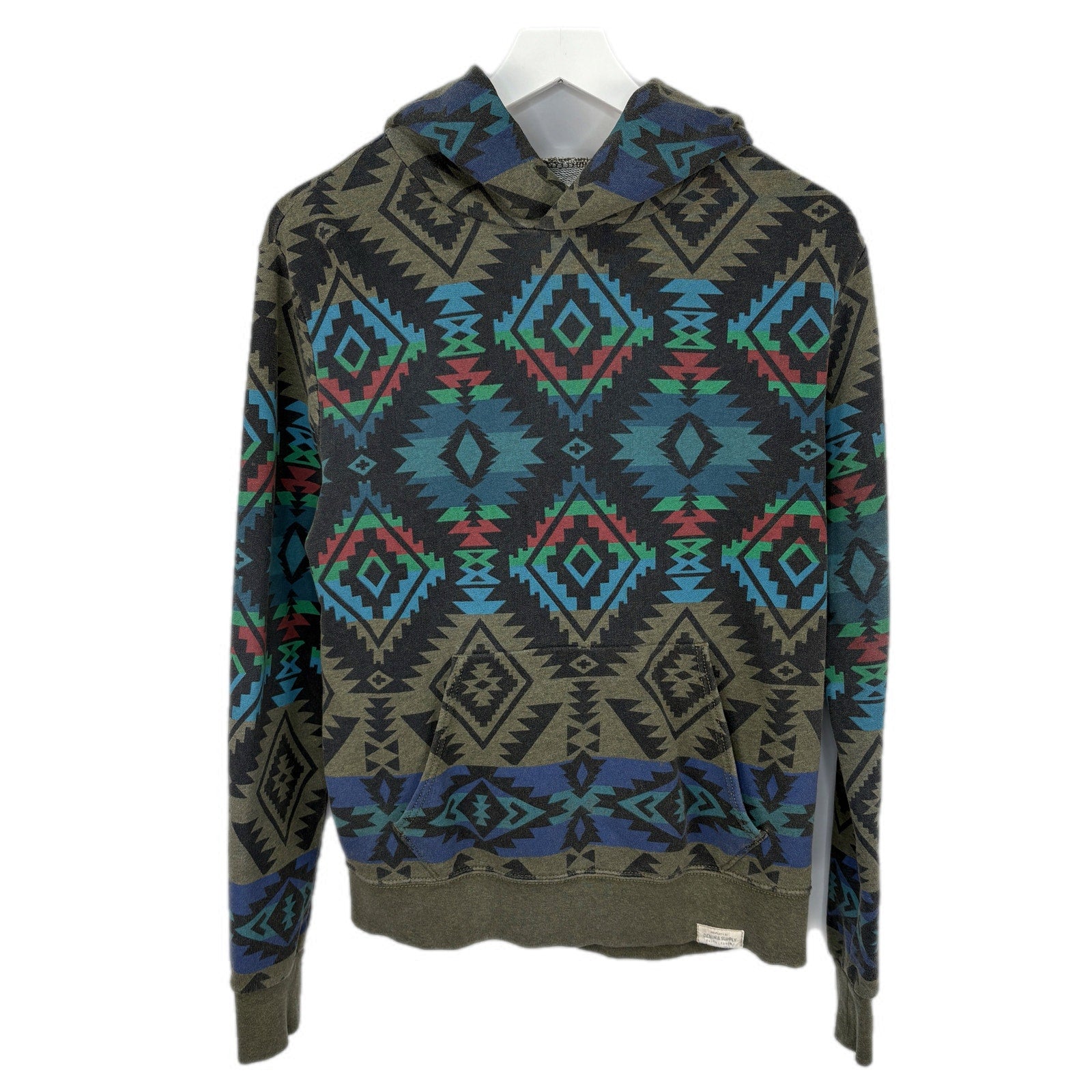 Ralph Lauren Denim & Supply Southwest Pattern Hoodie - Men's Size Small