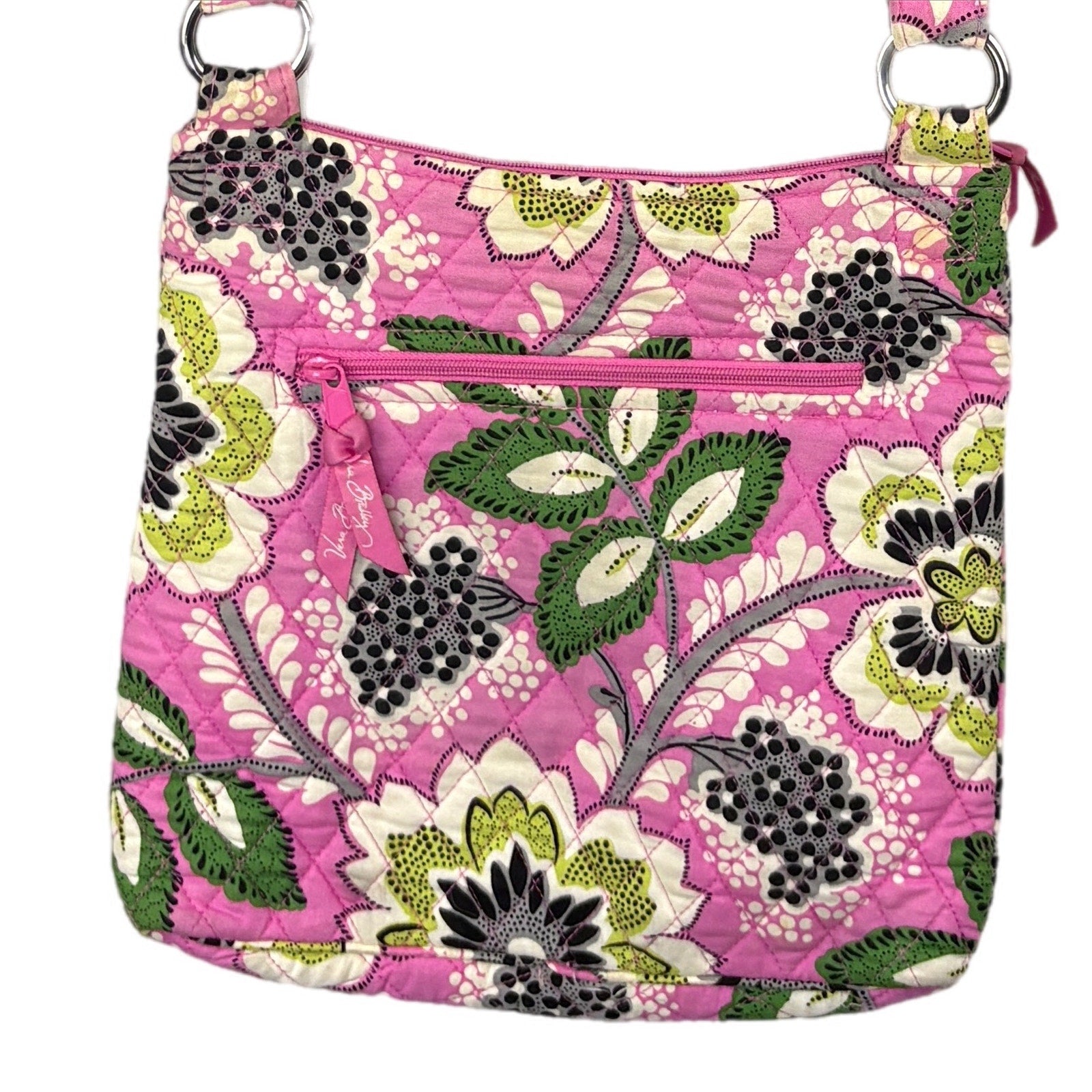 Vera Bradley Priscilla Pink Crossbody Purse
