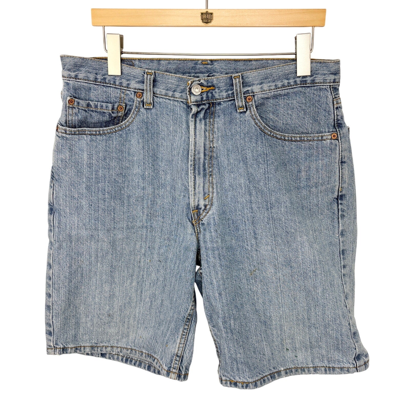 Levi's 550 Relaxed Fit Jean Shorts - Men's Size 34