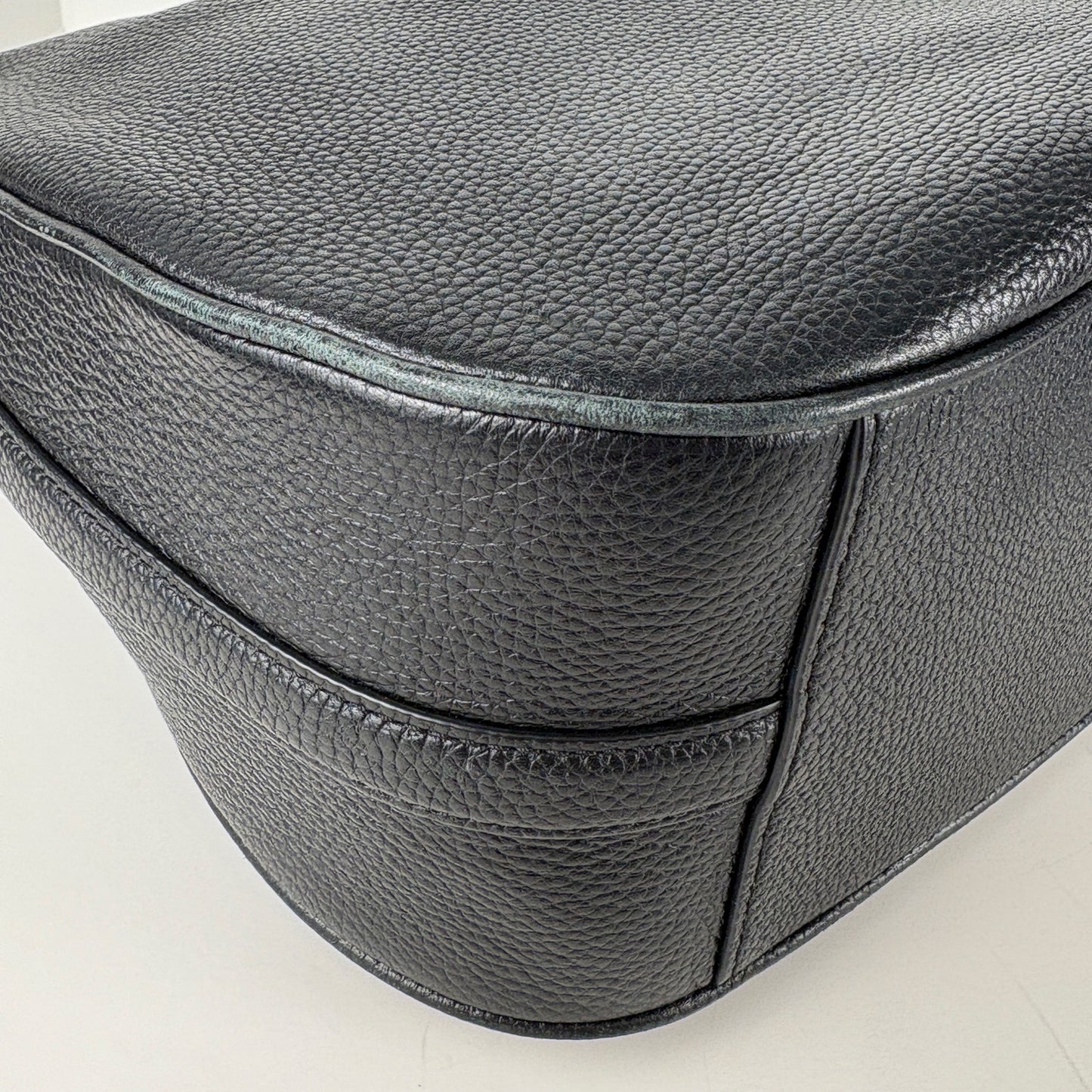 Kate Spade Hobo Black Pebbled Leather Shoulder Bag