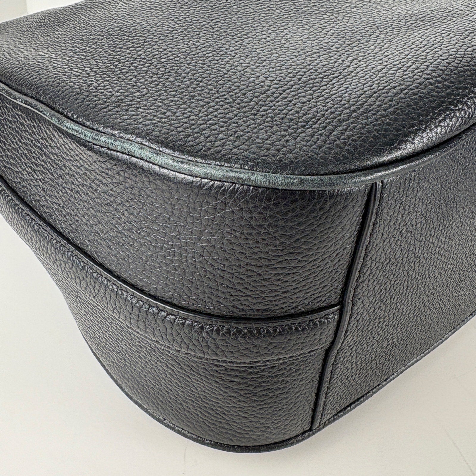 Kate Spade Hobo Black Pebbled Leather Shoulder Bag