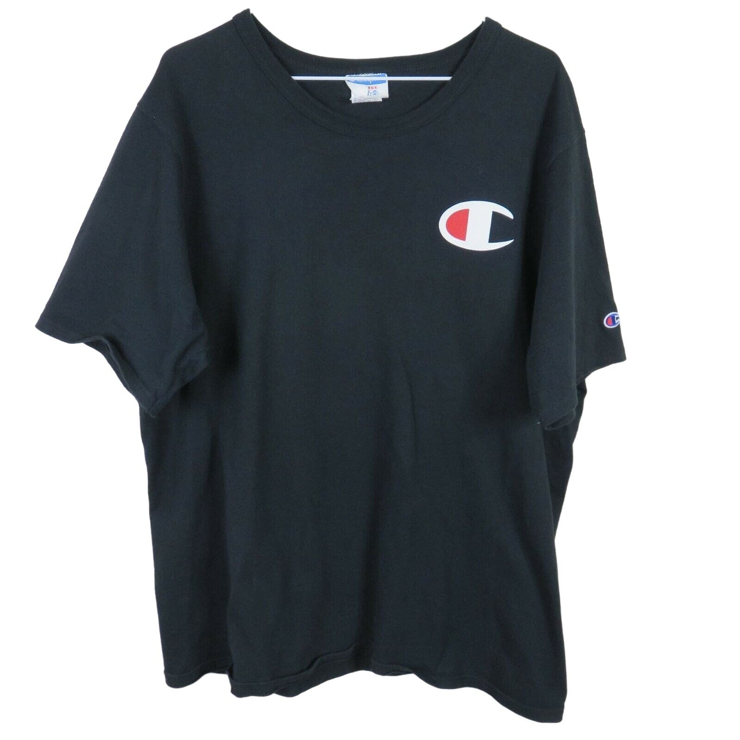 Champion Big C Logo Short Sleeve T Shirt - Men's Size XL
