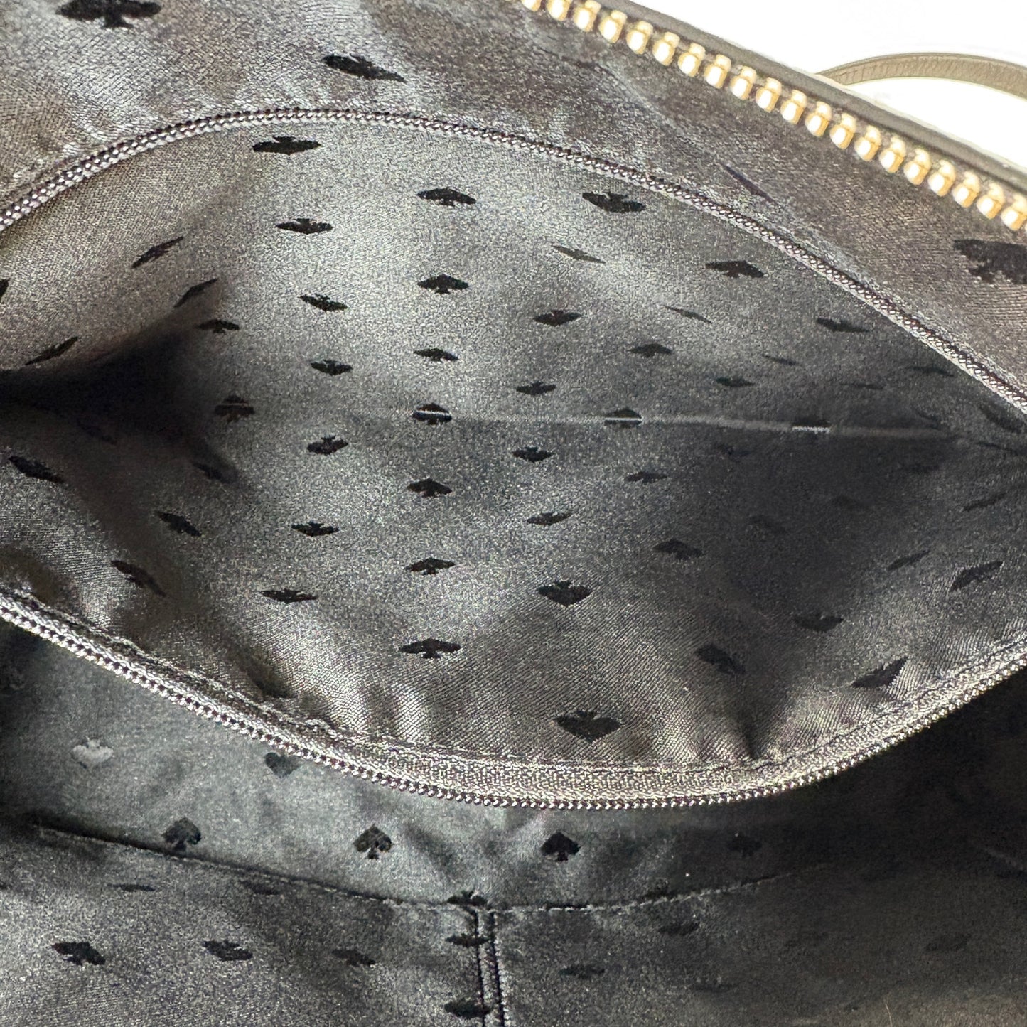 Kate Spade New York Monica Black Pebbled Leather Satchel Bag Crossbody Purse