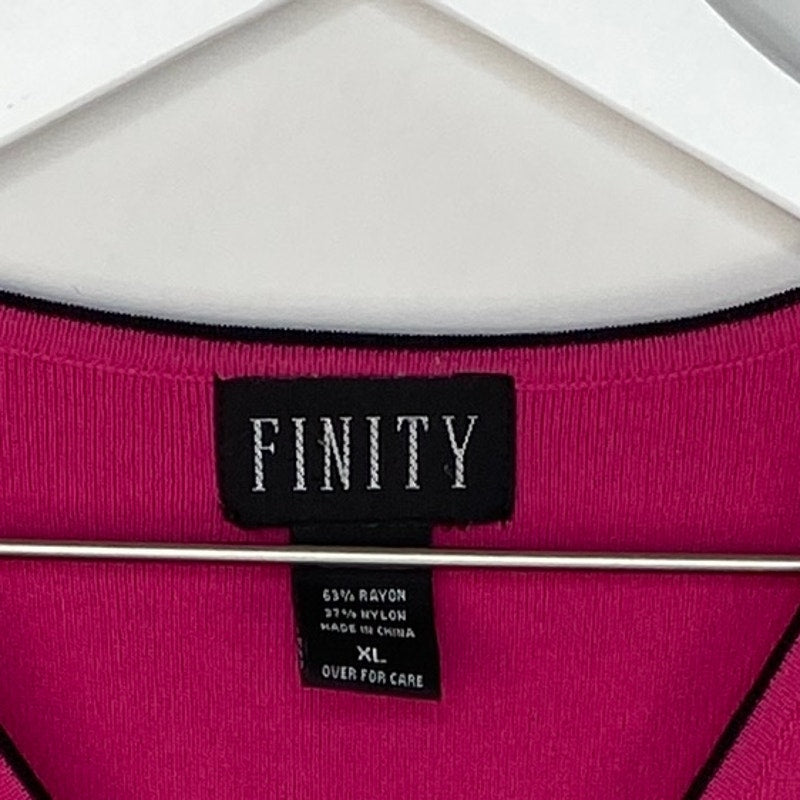 Pink Barbiecore Stretchy Sleeveless Knit Tank Top - Women's Size XL