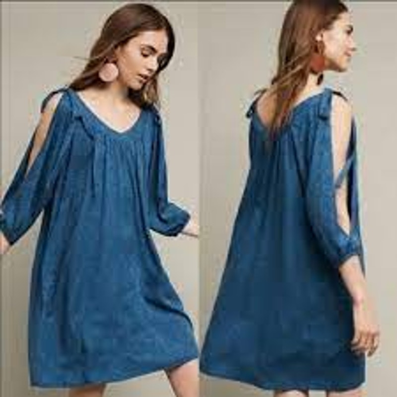 Holding Horses Blue Leyton Swing Dress - Women's Size M