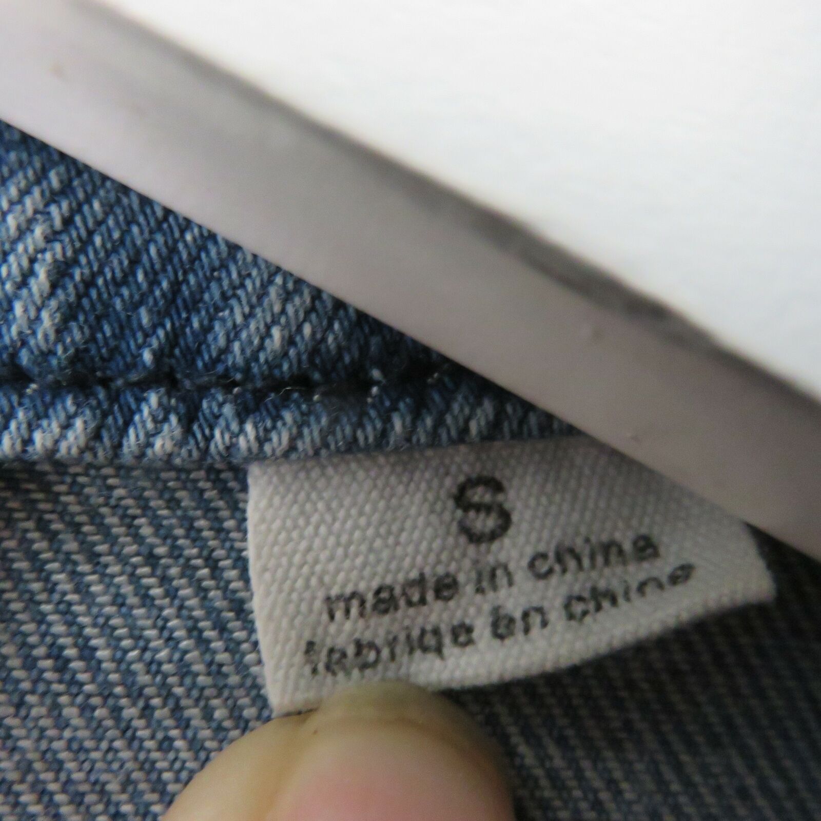 Somedays Lovin Denim Raw Hem Dress - Women's Small