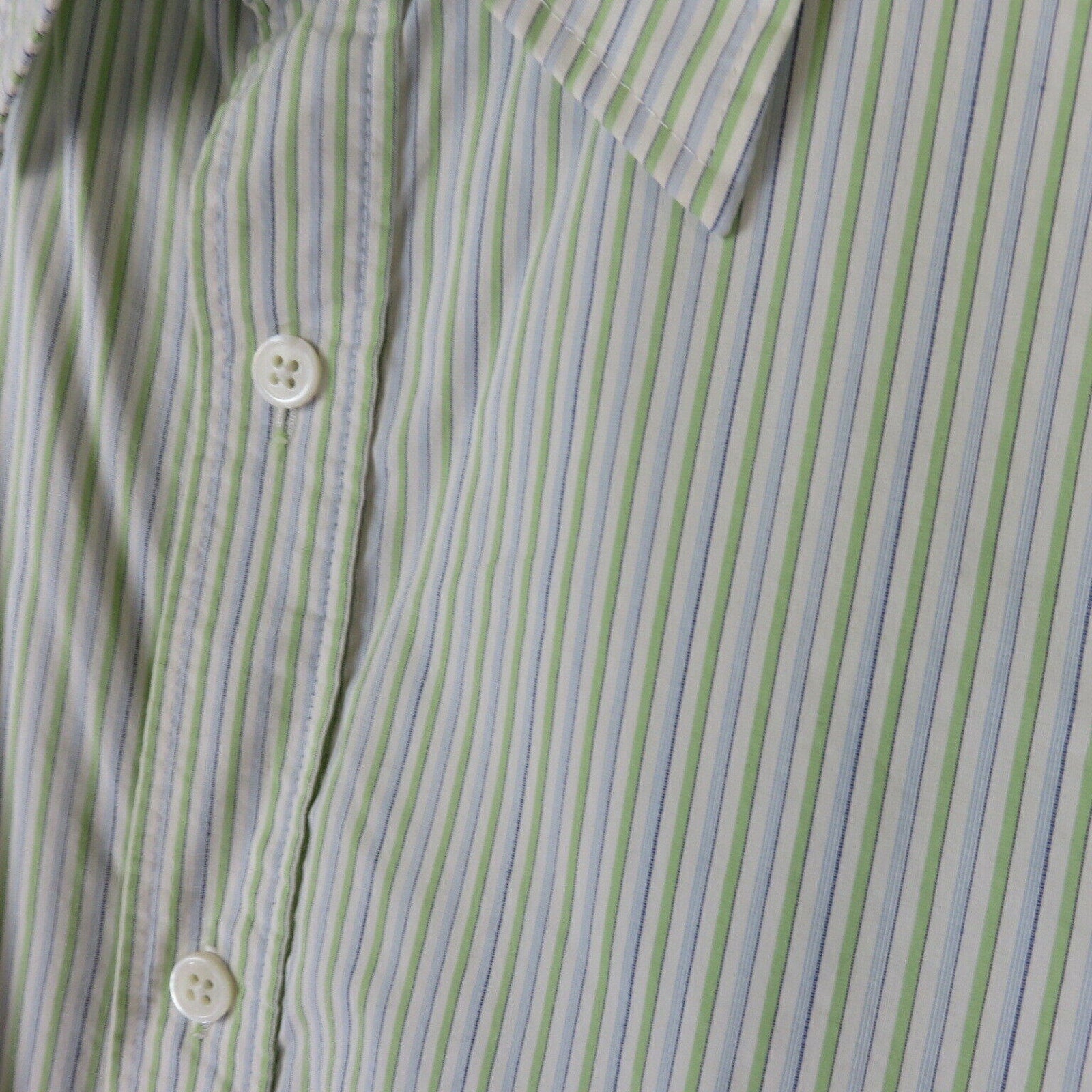 Theory Andrew Striped Button Front Dress Shirt - Men's XL