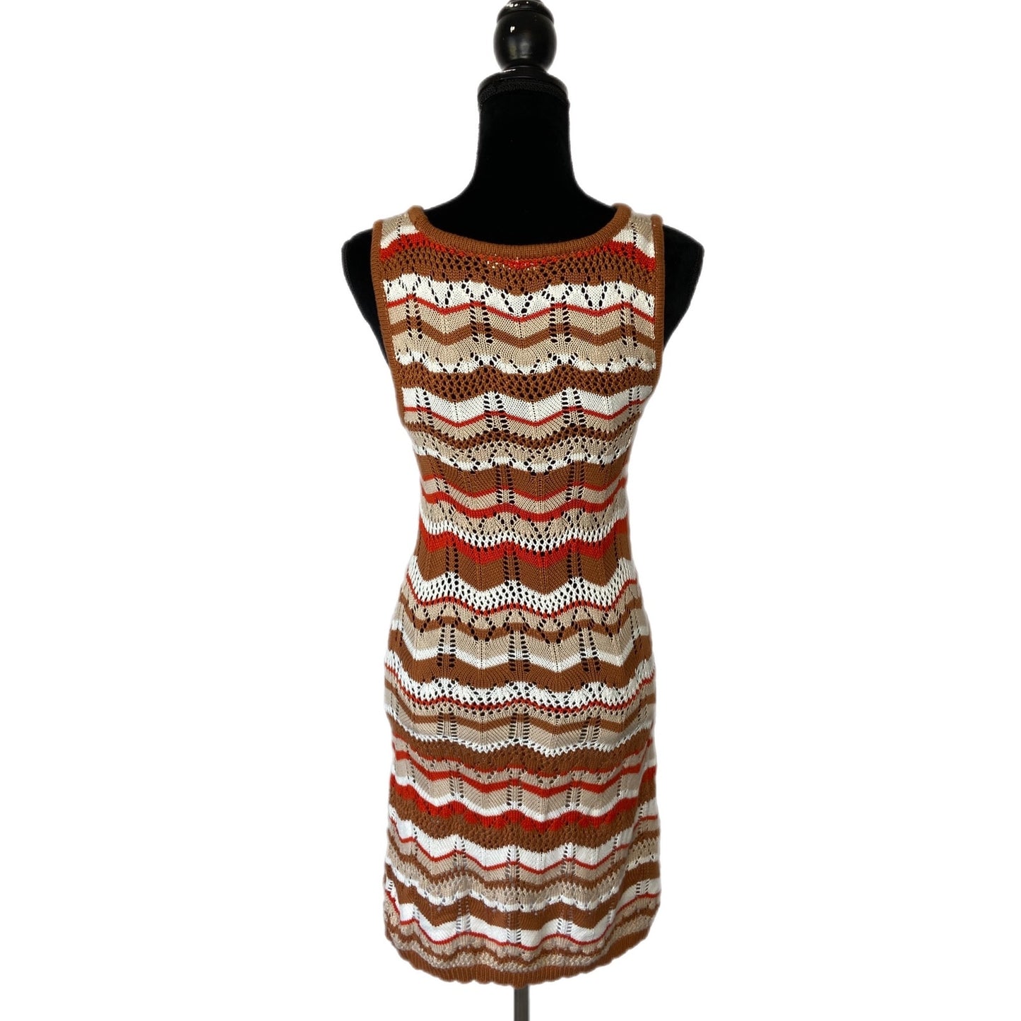 Crochet 70's Vibes Festival Dress - Women's Size XS
