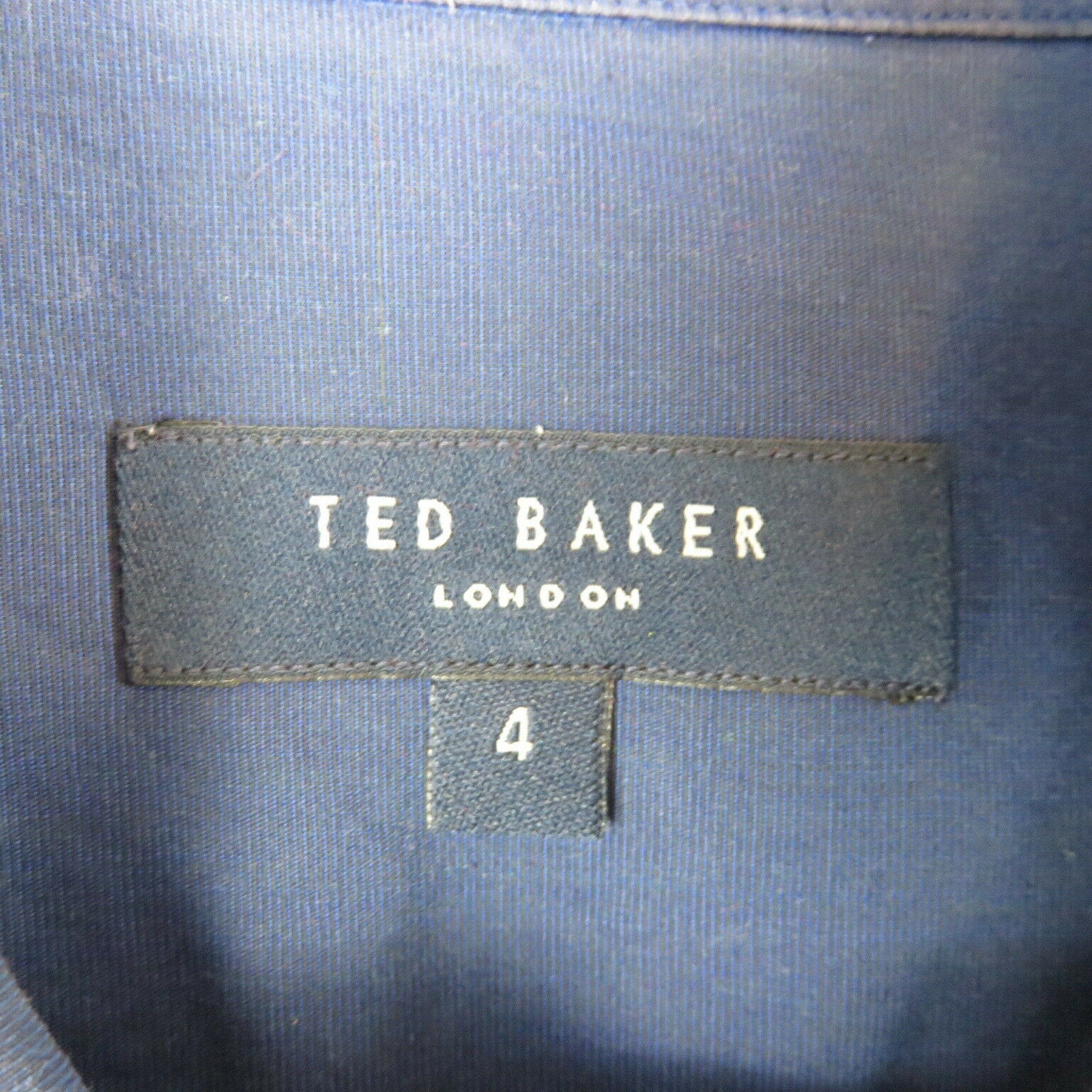 Ted Baker Blue Button Up Dress Shirt - Men's Large