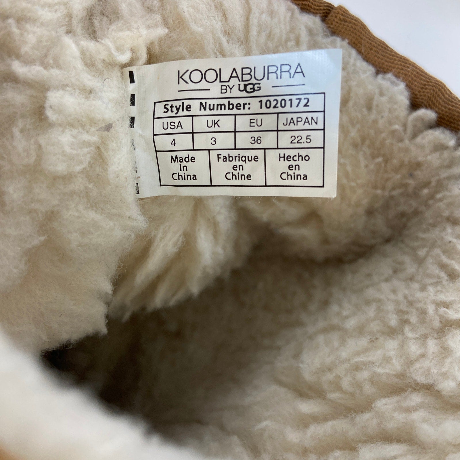 Koolaburra by Ugg Sherpa Boots - Women's Size 4