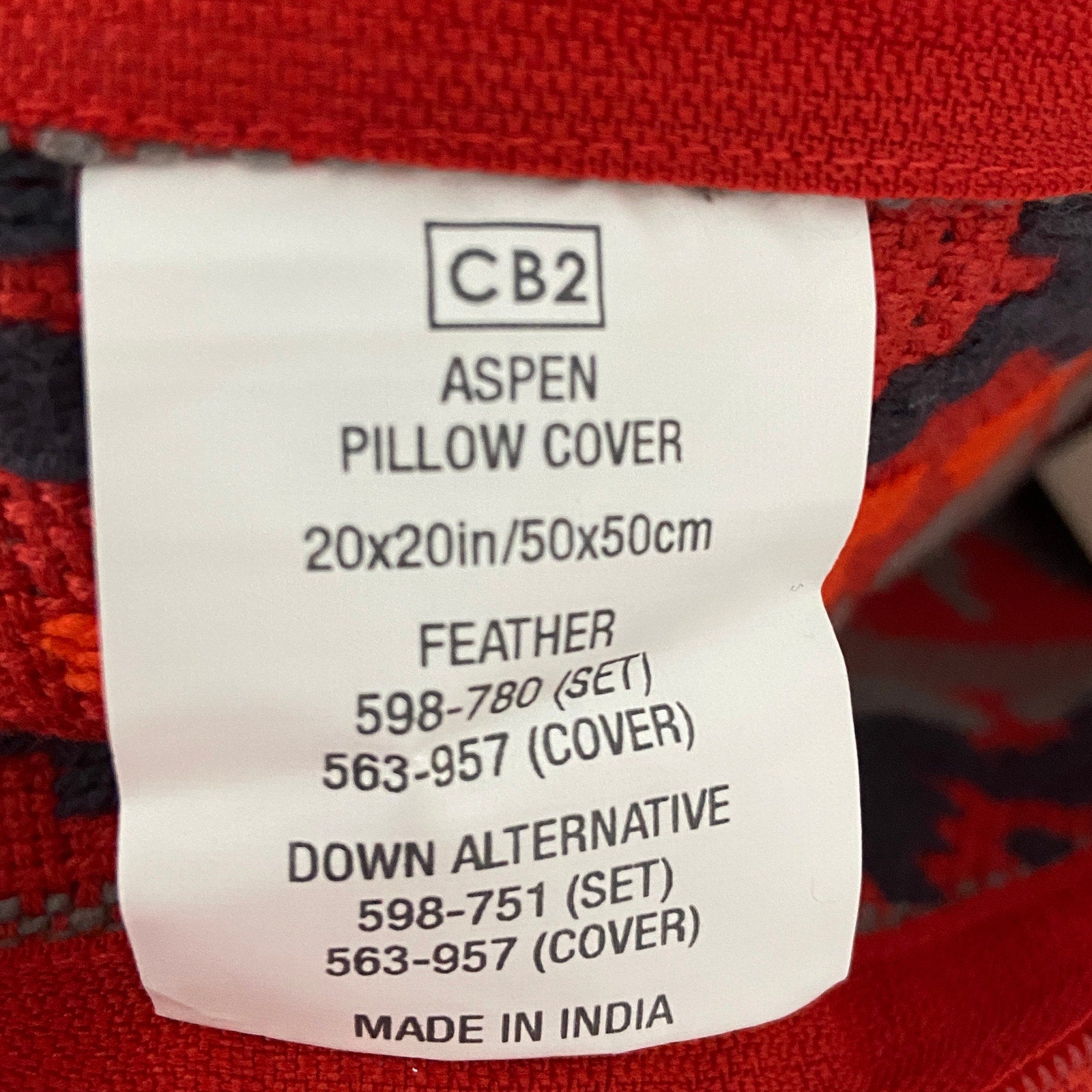 Southwest Pattern Cotton Zippered Throw Pillow Cover