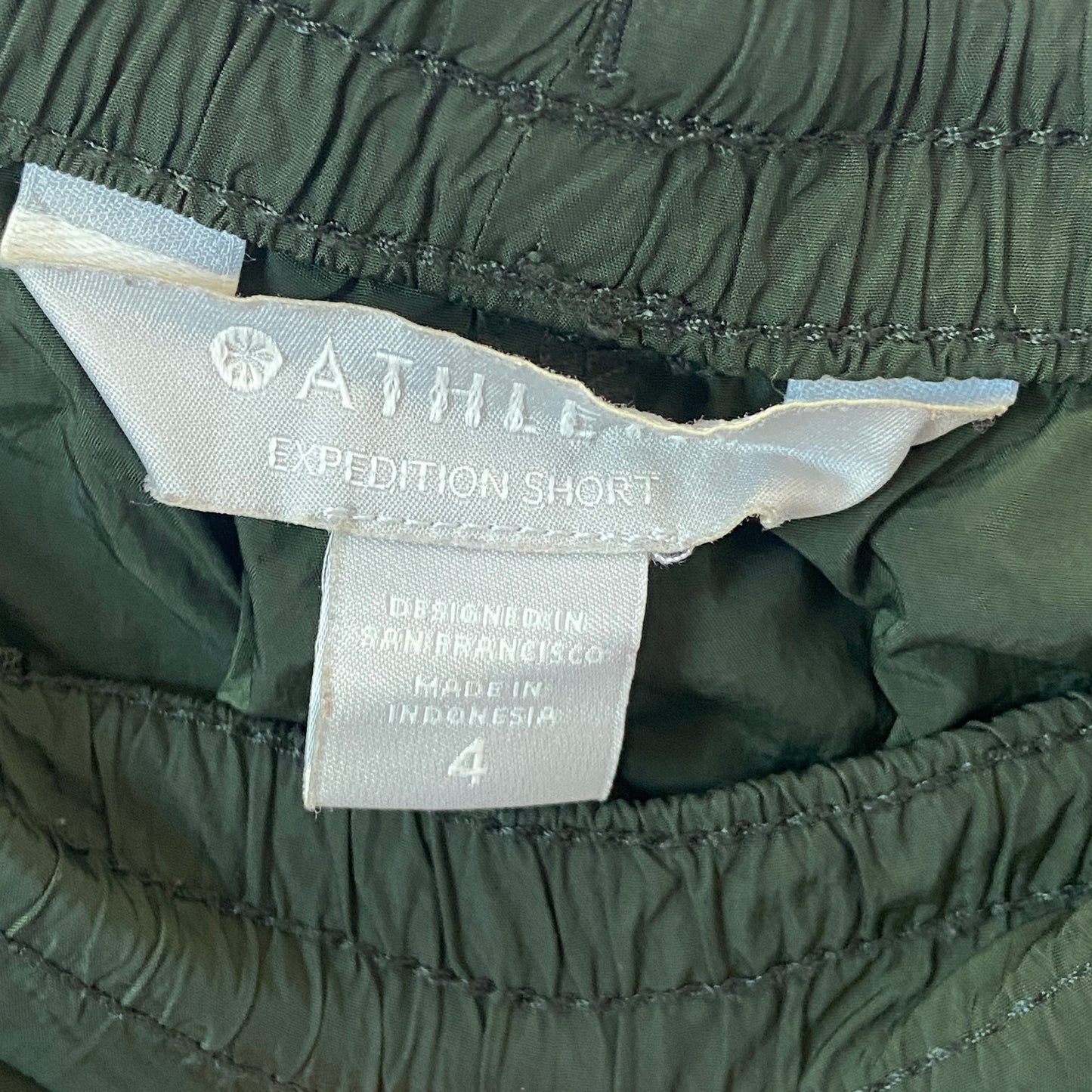 Athleta Green Expedition Shorts - Women's Size 4