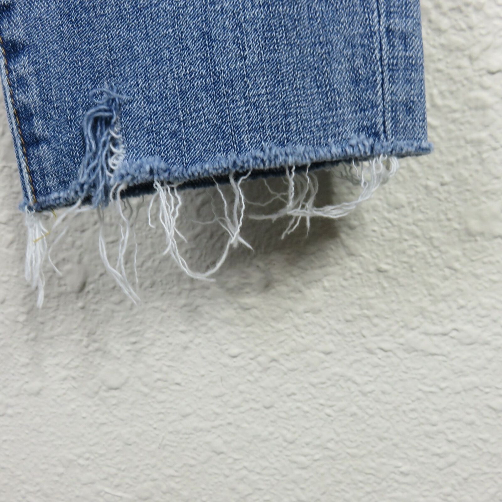 Treasure & Bond Raw Hem Mid Rise Skinny Boyfriend Distressed Jeans - Women's 27